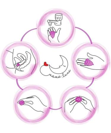 Soft Silicone Menstrual Cup | Easy Cleaning & Irritation-Free Comfort | International Shipping - Buy Online on GoSupps.com