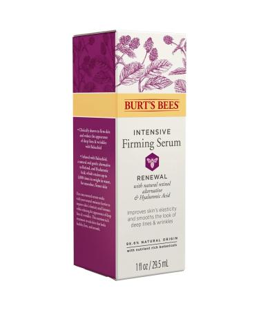 Burt's Bees Retinol Alternative Face Serum with Hyaluronic Acid - 1 oz | Intensive Firming Facial Care - Buy Online on GoSupps.com