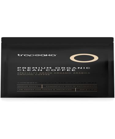 TROPEAKA Clean Premium Ground Coffee 200g | Natural | Vegan | Quality | Gluten Free | Essential |