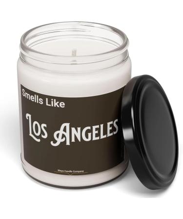 9 oz Scented Candle - Los Angeles Inspired Scents | Natural Soy Wax | Eco-Friendly Gift | Hand-Poured | 7 Unique Fragrances Available - Buy Online on GoSupps.com