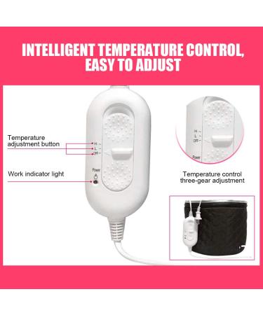 Electric Hair Heating Hat - Hot Oil Treatment & SPA Nourish Care | Adjustable Temperature | Soft PU Material - Deep Conditioning Hair Care - Buy Online on GoSupps.com