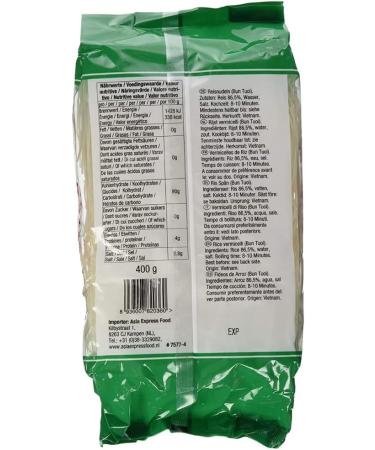 BAMBOO TREE Rice Vermicelli 400g - Authentic Thai Noodles - Pack of 1 - Buy Online on GoSupps.com