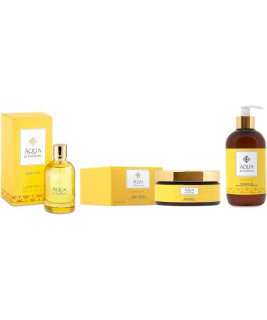  DIAMOND INTERNATIONAL AQUA DE SORRENTO Partenope Nourishing Body Cream | Nourishing body cream body cream for soft and fragrant skin with Aloe Vera and natural lemon extract for radiant skin and - Buy Online on GoSupps.com