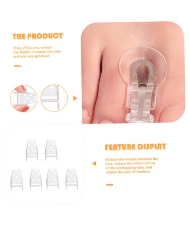 Pedicure Tools Set - 3 Pairs Silicone Splitter & Splint Thumbs Straighteners for Men | Valgus & Foot Separator | Nail Gel & Manicure Kit - Buy Online on GoSupps.com