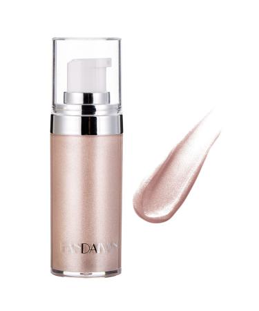 Liquid - Liquid Moisturizing Glow Body Highlighter | Women Makeup Illuminating Lotion for Parties and Parties Stage 0.7 oz Sritob 1#
