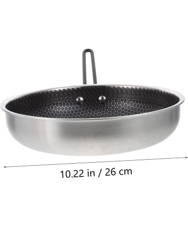 MAGICLULU Stainless Steel Griddle 1pc Outdoor Non Stick Pan Iron Honeycomb Water Cup Camping Skillet - Buy Online on GoSupps.com