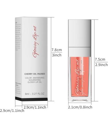 Lip Oil Moisturises and Gives Lipstick Plump and Plump Make-Up 8 ml Butterscotch Sweets (C One Size) 1 count (Pack of 1) c - Buy Online on GoSupps.com