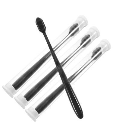 Lurrose 8 pcs soft toothbrush toothbrush with soft bristle adult toothbrush travel child toothbrush for brevi toothbrush extra fold round tube pregnant woman pp