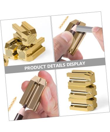 Ipetboom 1pc Eyebrow Pencil Sharpener Make up Pencil Empty Nasal Spray Bottle Pencil Sharping Tools Electric Tool Power Tool Cosmetic Tool Plastic Spray Gold Auxiliary Tool Pointy - Buy Online on GoSupps.com