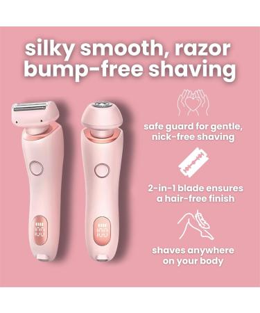 Silkglide Pro Silk Glide Razor Livora Electric Razor Silk Glide Pro Livora Razor 2 in 1 Electric Shaver Razors for Women Silk Glide Pro Shaver Silkglide Pro Razor (Pink) - Buy Online on GoSupps.com
