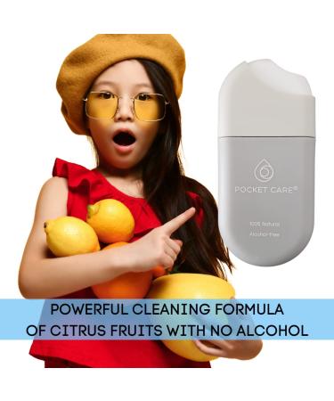 Pocket Care 2 Pack Peppermint Scented Hand Moisturizing Spray 1 Fl Oz | Organic & 100% Natural | Travel Size Hand Spray - Travel Accessories - Buy Online on GoSupps.com