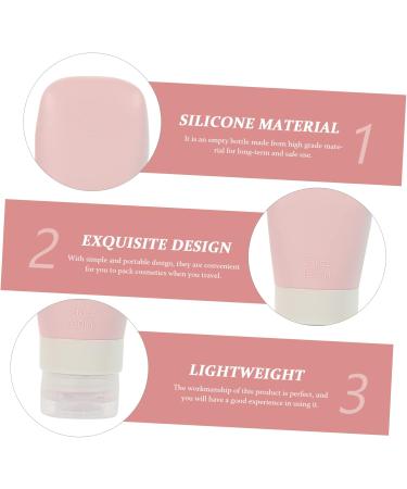 Mikinona 1 Set Silica Gel Bottle Cosmetic Travel Squeeze Bag - Buy Online on GoSupps.com