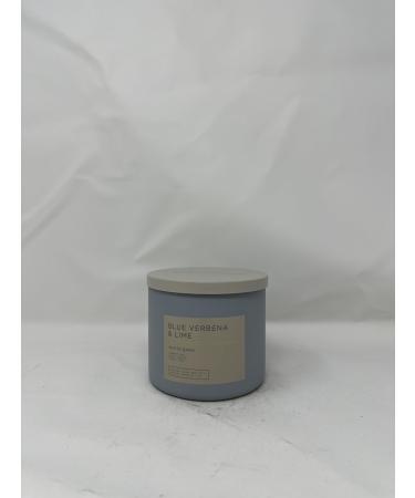 Blue Verbena & Lime 3 Wick Candle 14.5 oz / 411 g Made with Natural Essential Oil 2024