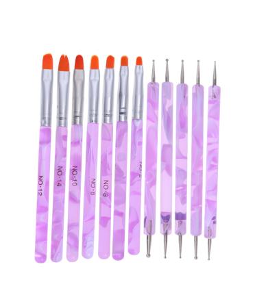 FOMIYES Nail Brush Set acrylic kit de manicura Acrylic Nail Art Pen Tips nail art brushes nail art tools dotting nail dotter Manicure tools Paint pen es Nail Brushes