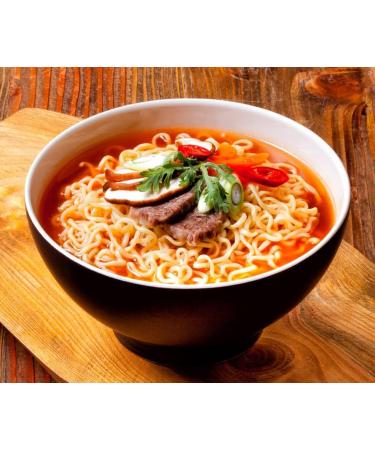 CNMART Nong Shim Kimchi Ramyun Instant Noodle Soup Halal 120g (Pack of 10) Vegetable 5 Count (Pack of 2) - Buy Online on GoSupps.com