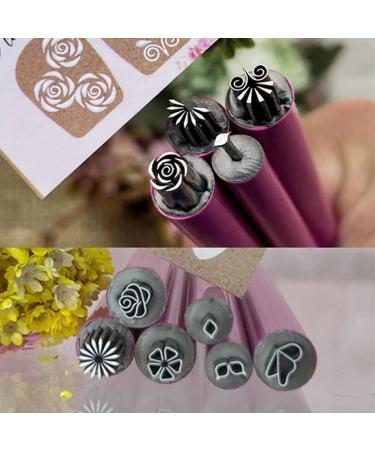 6/10PCS Nail Art Stamp Pen Set Nail Graffiti Nail Art Dotting Tools DIY Nail Art Dotting Tools Women Girls Home DIY Nail (10pcs) - Buy Online on GoSupps.com