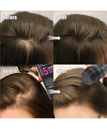 All-Natural Hair Fibers for Thinning Hair - Medium Brown | Hair Volume Powder & Bald Spot Cover Up for Men & Women - 0.98 Oz - Buy Online on GoSupps.com