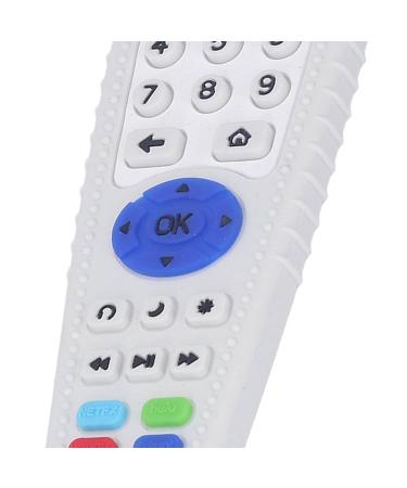 Soft Silicone Remote Control Teether Toy for Babies - Beige - Buy Online on GoSupps.com