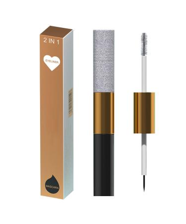 Sparkly Mascara for eyelashes Glitter Lash Mascara Glitter eye makeup for eyelashes and eyebrows Smudgeproof eyelashes makeup mascara eyeliner for home dorm travel school