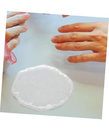  Healeved Healeved Nail Palette Nail Art Palette Nail Polish Mixing Plate Transparent Mixing Palette Color Mixing Palette Frosted Nail Palette Glass Nail Art Tray Nail Polish Mixing Palette Glass Transparent - Buy Online on GoSupps.com