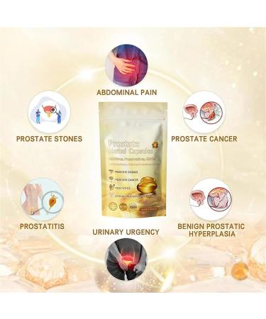 Prostate Natural Herbal Capsules - Support Prostate Health and Reclaim Vitality | PRO Formula (5 Bags) - Buy Online on GoSupps.com