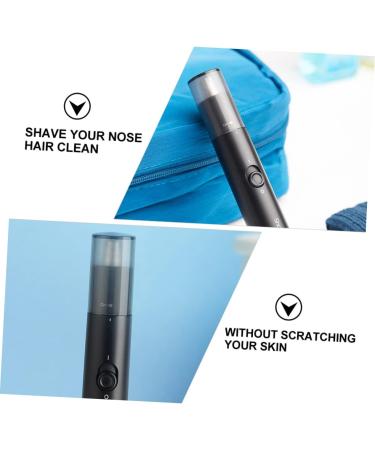 Healvian 1 Pc Nose Hair Trimmer Portable Nose Trimmer Hair Remover Hair Clipper Down Nose Hair Trimmer Nose Trimmer Nasal Cavity Cleaner Device for Personal Care Abdominal Muscles Black - Buy Online on GoSupps.com