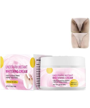 Cr me blanchissante pour les aisselles cr me claircissante intense cr me blanchissante pour la peau intime cr me blanchissante pour le corps zones intimes 50 g (1 pi ce) 1 pi ce.