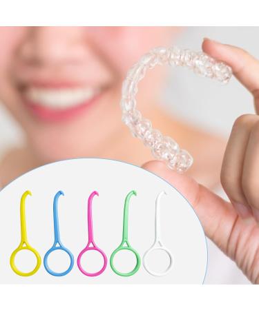 Mivaiun 20-Piece Aligner Distance Tool & Invisible Braces Remover | Oral Care | Colors: White Yellow Pink Green Blue - Buy Online on GoSupps.com