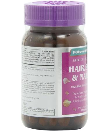 FutureBiotics Hair, Skin & Nails - 75 Tablets | Boost Beauty & Health - Buy Online on GoSupps.com