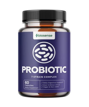 Probiotics and Prebiotics Gut Health Supplements - Advanced Acidophilus Probiotic Supplement for Upset Stomach Relief pH Balance and Digestive Support - Daily Probiotic Immune Support Supplement