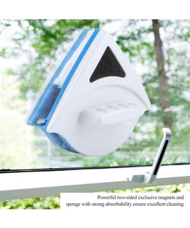 Glass Cleaning Brush Glass Wiper Triangle Shape Double Side Magnetic Window Cleaner Glass Wiper Cleaning Brush 3-8mm - Buy Online on GoSupps.com