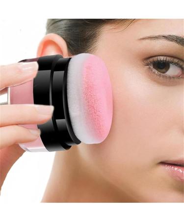 Oil Control Air Cushion Blush Natural Matte Cheek Blush Highly Pigmented Long Lasting Single Color Powder Blush for Cheeks with Soft Mushroom Puff - Buy Online on GoSupps.com