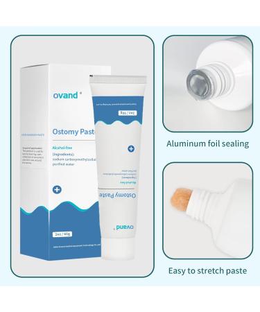 Buy No-Sting Ostomy Paste - Skin Barrier & Filler Paste for Colostomy & Ileostomy - 2.1 Oz Tube (4 Pack) - International Shipping Available - Buy Online on GoSupps.com