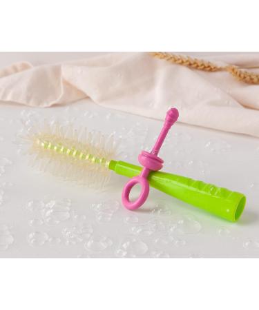 Kiokids 1123 Bottle Cleaner & Teat - Silicone Unisex Pink | Best International eCommerce Shipping - Buy Online on GoSupps.com
