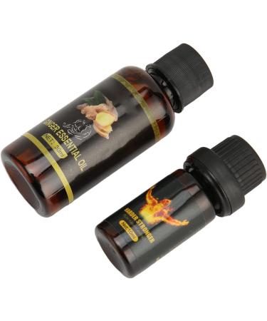 Essential Ginger Massage Oil for Abdominal Tightening & Weight Loss - Natural Ingredients to Boost Metabolism - Buy Online on GoSupps.com