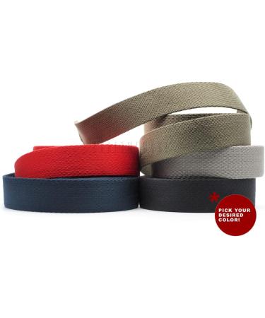 High Density Gray Cotton Webbing Straps for Luxury Bag - 1 1/2 Inch x 5 Yards - Buy Online on GoSupps.com