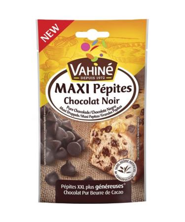 VAHIN MAXI P PITES CHOCOLAT NOIR 100G VAHINE LOT DE 4