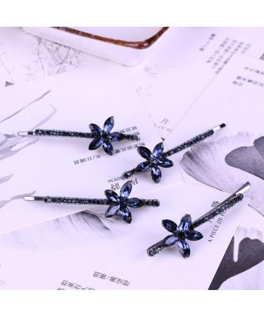 minkissy 4 Pairs Wedding Headpiece for Bride Rhinestones Hair Barrettes Flora Hair Barrette Hair Pins Hair Jewelry Elegant Hairpin Pearl Hair Clips Fashion Hairpin Diamond Pair Clip Miss - Buy Online on GoSupps.com