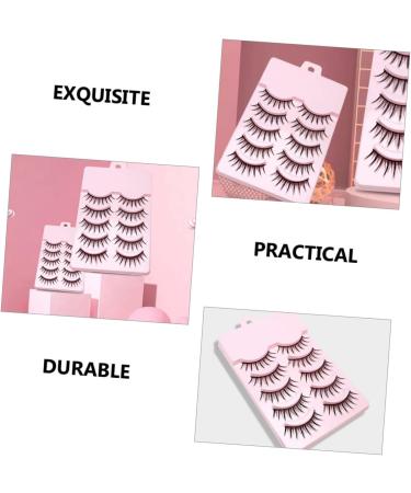 Beaupretty 40 Pairs Fake Eyelashes Fake Lashes Adhesives False Eyelashes Natural Eyelashes Lash Extension Natural False Lashes for Women Soft Light Eye Lashes Short False Fiber Set Fluffy - Buy Online on GoSupps.com