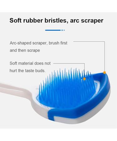 Tongue Cleansing Gel & Brush Kit - Fight Bad Breath with Fresh Mint - Oral Deodorant & Scraper for Fresh Breath - Buy Online on GoSupps.com