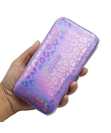 ZIZZON Nail Clippers Kit - Purple Holographic Case, Manicure Pedicure Set - Buy Online on GoSupps.com