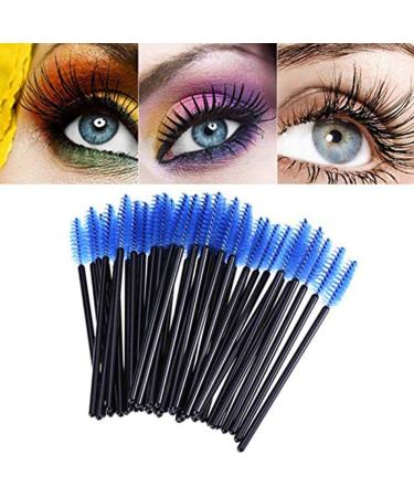 Premium 50pcs Disposable Eyelash Brush Eyelash Extensions for Mascara Wand Applicator Rose Red - Buy Online on GoSupps.com