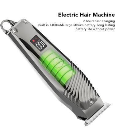 Hair Clippers for Men | USB Rechargeable Waterproof Ergonomic Electric Hair Trimmer with LED Display | Quiet Groin & Manscape Trimmer - Buy Online on GoSupps.com