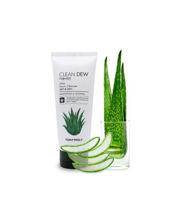 TONYMOLY Clean Dew Aloe - Refreshing Aloe Vera Facial Cleanser - Buy Online on GoSupps.com