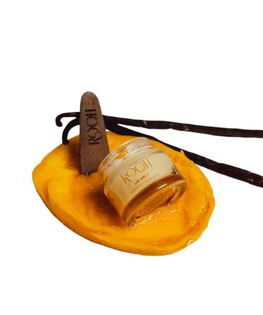 Mango Vanilla Lip Melt | Moisturizing Non-Toxic Vegan Lip Care | Organic Ingredients & Subtle Shine | Clean Beauty Natural Flavor