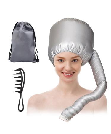 MISFUN Dry hoods for hair diffuse cap hair dryer hood bonnet hair dryer attachment quick dry hair with comb storage bag for hair styling depth care and drying