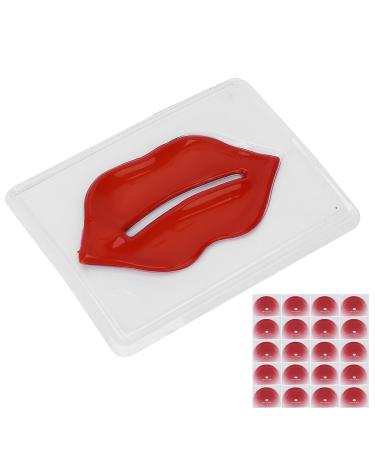 Hydrating Lip Pad Mask - 15 Collagen Gel Pads for Anti-Wrinkle Care & Fuller Lips - Buy Online on GoSupps.com