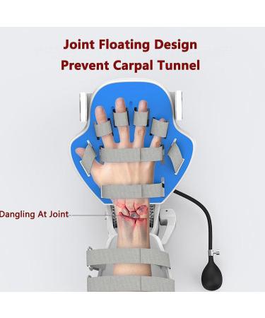 Wrist Joint Rehabilitation Trainer with Air Bag Compression Wrist Exerciser Adjustable for Wrist Fracture - Buy Online on GoSupps.com