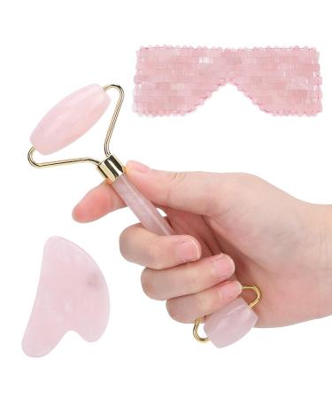 Premium Face Roller Massager Set | Gua Sha Tools for Spa & Acupuncture Massage | Enhance Your Beauty Routine - Buy Online on GoSupps.com