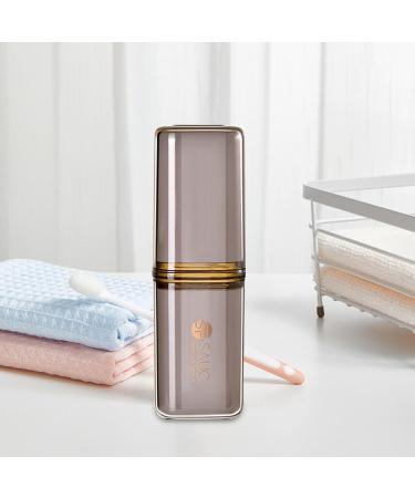 Portable Toothbrush Holder & Large Capacity Toothpaste Case - Travel Essential for Business Trips & Camping - Buy Online on GoSupps.com